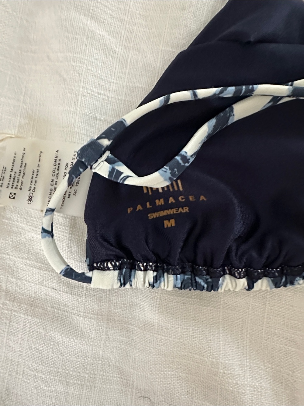 NWT Palmacea Ostra Bikini Top (M) and Bottoms (L) - Picture 5 of 6